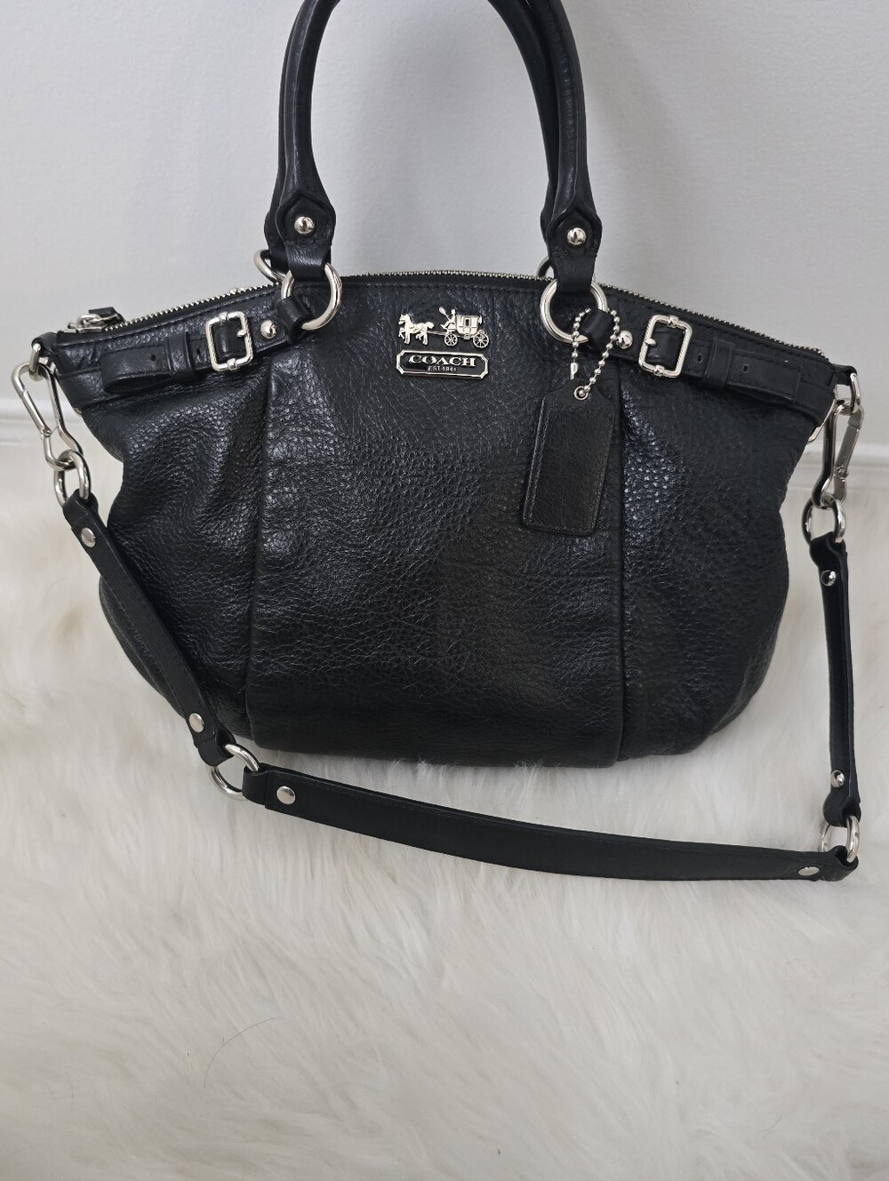 Coach Madison Leather Sophia Satchel 18609